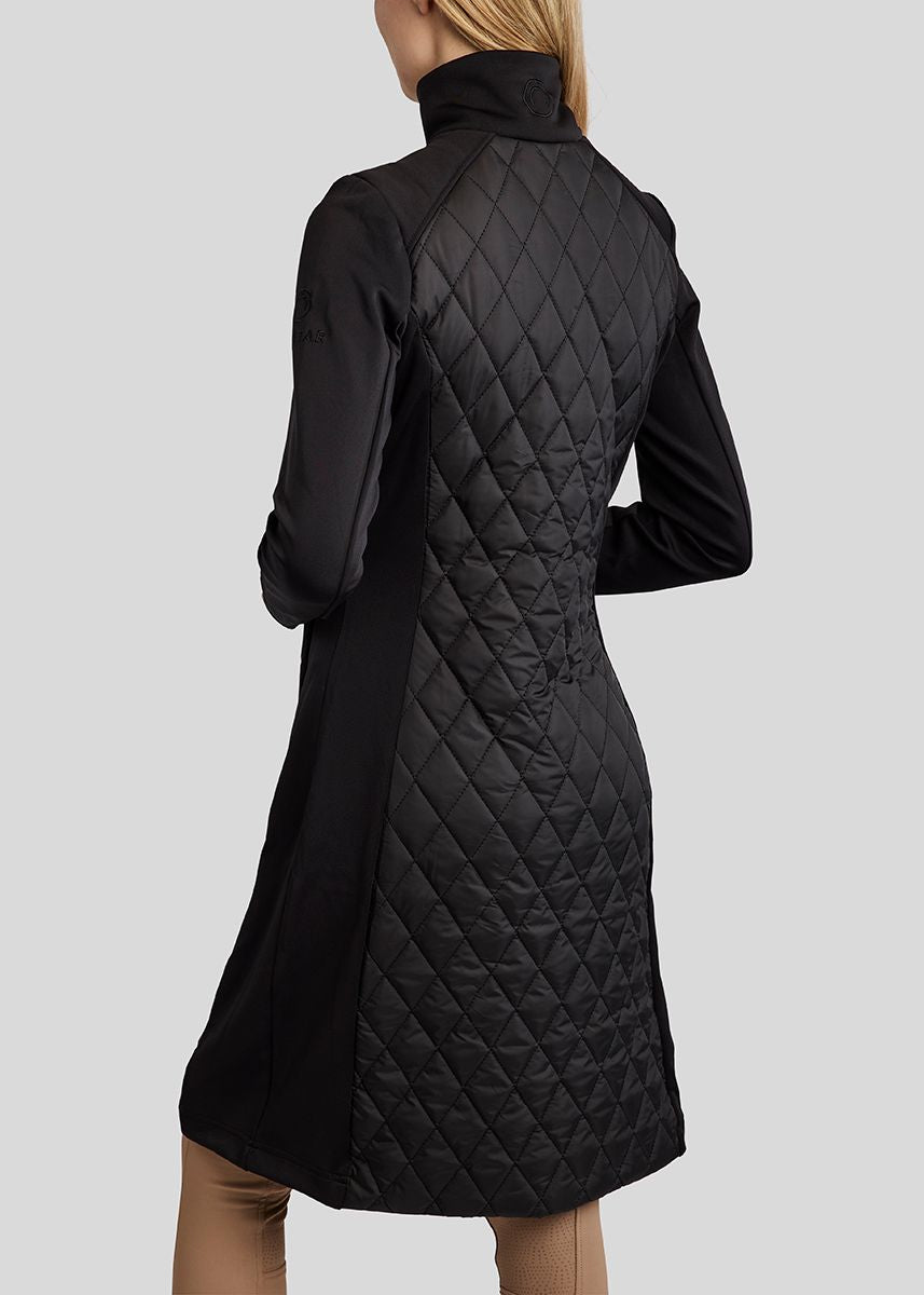 CURVE MoQuinn chaqueta larga acolchada/Softshell - Negro